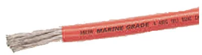 1 GA RED TINNED WIRE 50′