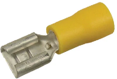 12-10 AWG .250 FEM CONN 50/BG