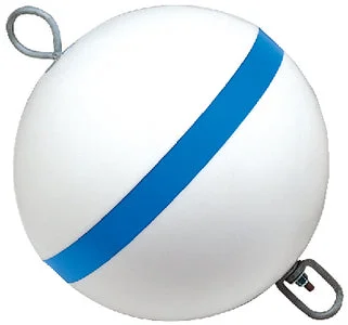 15IN MOORING BUOY BLUE STRIPE