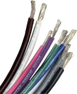16GA RED TINNED WIRE 25′