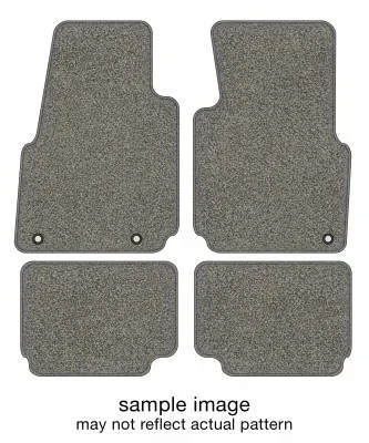 1989 DODGE COLT FLEXOMAT FLOOR MATS FULL SET (2 ROWS)