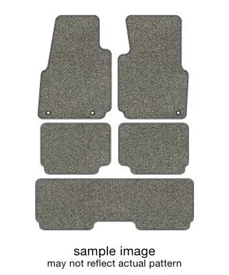 2006 NISSAN PATHFINDER FLEXOMAT FLOOR MATS FULL SET (3 ROWS)