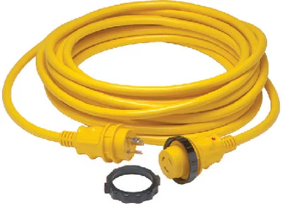 30A SHORE POWER CORD YEL 50FT