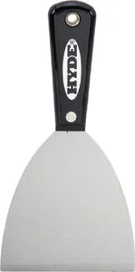 4” STIFF BLACK & SILVER SCRAP
