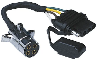 4 ROUND TO 4 FLAT ADAPTER