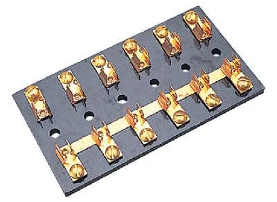 6 GANG FUSE BLOCK W/BUSS BAR