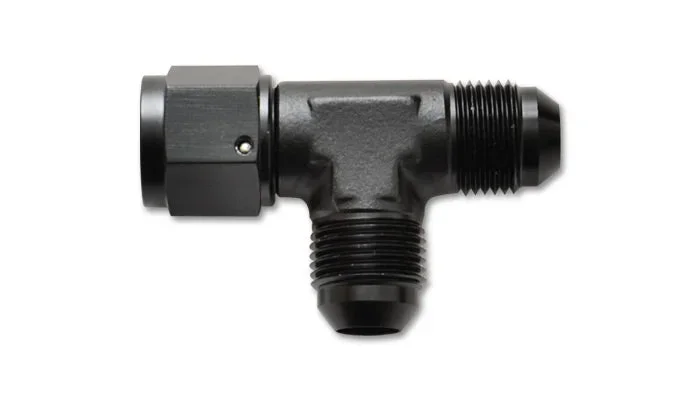 ‘-6AN Tee Fitting with Female -6AN Swivel