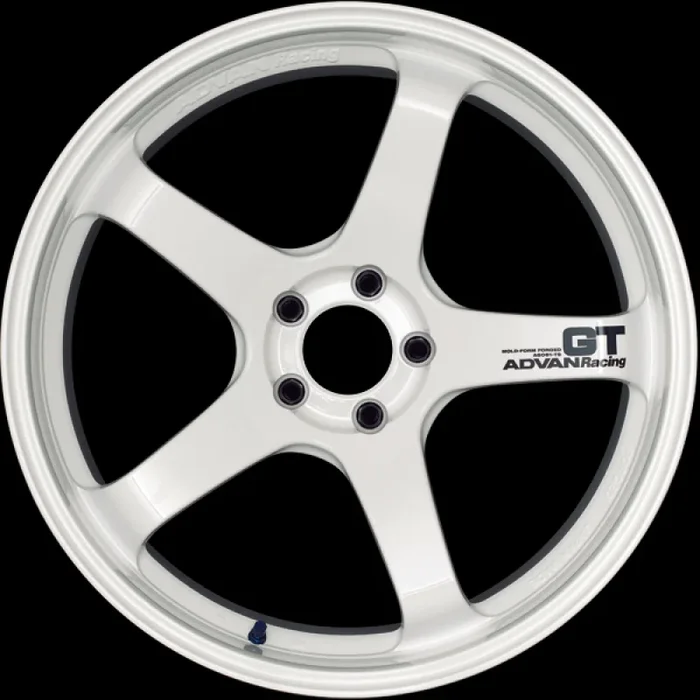 Advan GT Premium Version 19×10.5 +32 5-112 Racing White Wheel