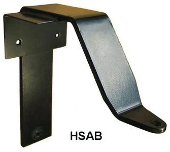 ANGLED CAMPER HOLD DOWN 4PK BL