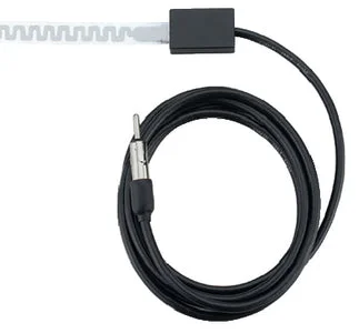 ANTENNA ADHERES TO WINDSHIELDS