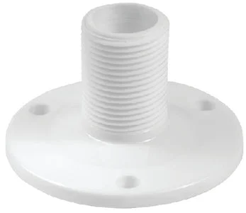 ANTENNA BASE FIXED WHT NYLON