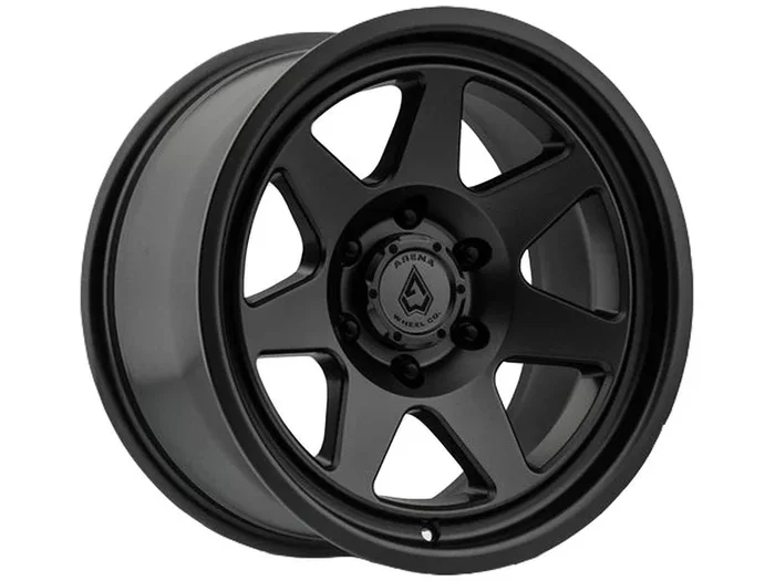 Arena Matte Black Ridge Wheel