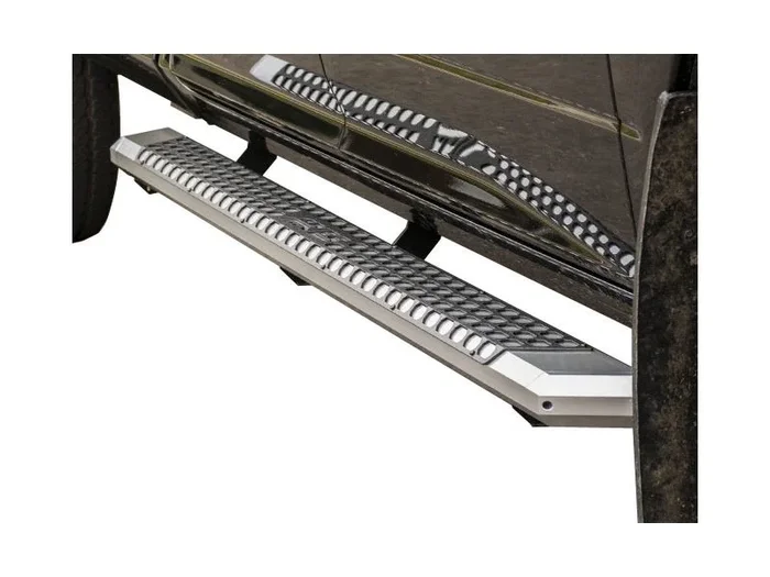 Aries AdvantEDGE Silver Running Boards