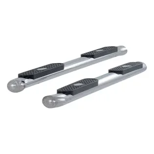 ARIES S224031-2 4″ Polished Stainless Oval Side Bars, Select Chevrolet Traverse, GMC Acadia
