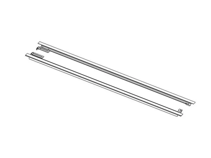 BAK Revolver X2 Replacement Rail Set   Fits 2015-2020 Ford F150 5’7″ Beds (BAK-RAILS-39329)