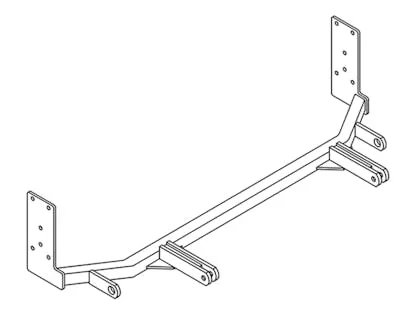 Blue OX BX1959 Tow Bar Base Plate
