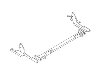 Blue OX BX2215 Tow Bar Base Plate