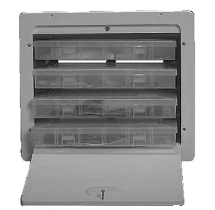 BUILT-IN TACKLE BOX XL 4 COMP.