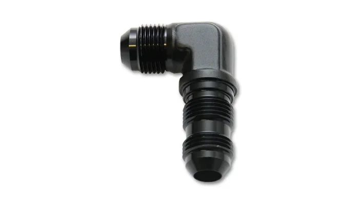 Bulkhead Adapter 90 deg. Elbow Fitting, Size: -6AN