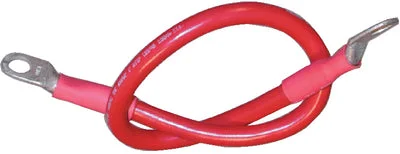 CABLE #4 RED 18″ LENGTH