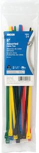 CBL TIE 8″ ASSORTED 24PC