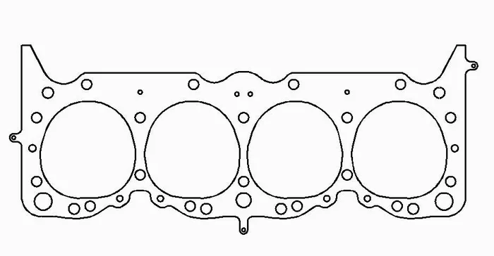 Chevrolet 348/409 W-Series Big Block V8 .040in MLS Cylinder Head Gasket, 4.437in Bore