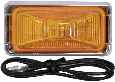 CLEARANCE LIGHT W/MOUNT-AMBER