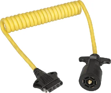 COILED ADAPTER-7WAY TO 5WAY 8′