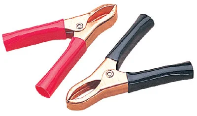COPPER PLATED BATTERY CLIP 2CD
