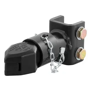 CURT 25319 2″ Channel-Mount Coupler with Sleeve-Lock (7,000 lbs, Black)