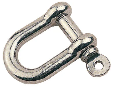 D SHACKLE CAST SS 3/16