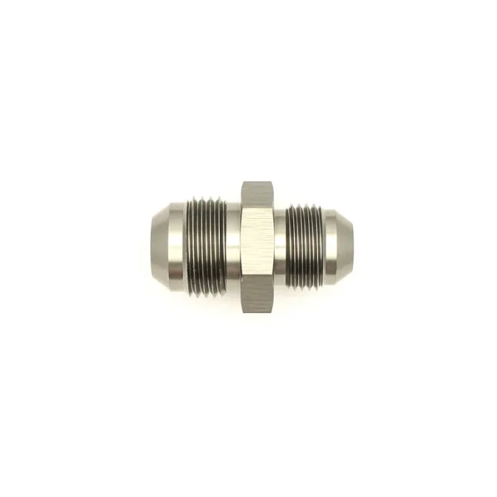 DeatschWerks 10AN Male Flare to 8AN Male Flare Reducer Straight – Anodized Matte Black
