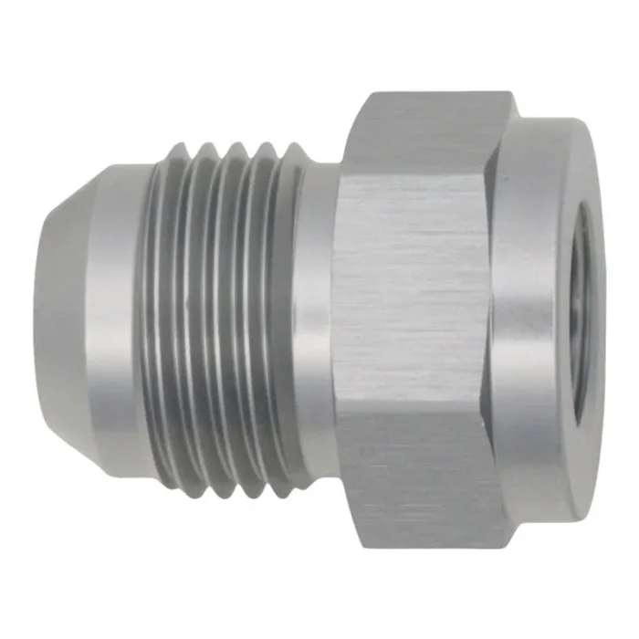 DeatschWerks 6AN Female Flare to 10AN Male Flare Expander – Anodized DW Titanium