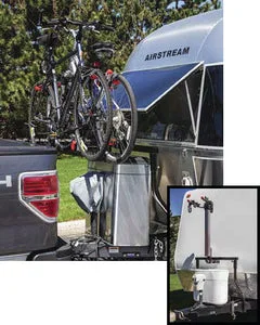 ELEVATED RECEIVER BIKE RACKS
