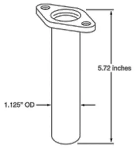 EXHAUST DOWN TUBE