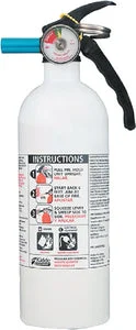 FIRE EXTINGUISHER WHITE 5 B:C