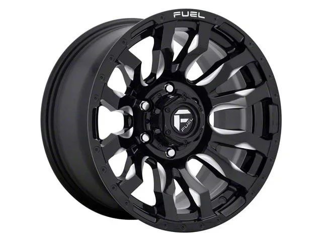 Fuel Wheels Blitz Gloss Black Milled 8-Lug Wheel; 18×9; 20mm Offset (11-14 Sierra 3500 HD SRW)Find parts that fit my vehicle