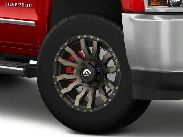Fuel Wheels Blitz Matte Black Double Dark Tint 8-Lug Wheel; 20×10; -18mm Offset (15-19 Silverado 2500 HD)Find parts that fit my vehicle