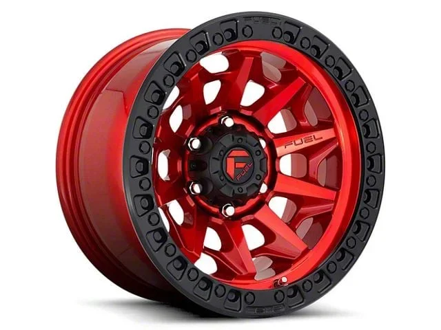 Fuel Wheels Covert Candy Red 8-Lug Wheel; 18×9; 20mm Offset (15-19 Sierra 2500 HD)Find parts that fit my vehicle