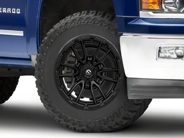 Fuel Wheels Rebel Matte Black 6-Lug Wheel; 20×10; -18mm Offset (14-18 Silverado 1500)Find parts that fit my vehicle
