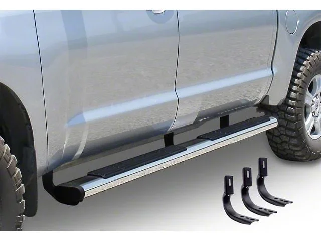 Go Rhino 6-Inch OE Xtreme Side Step Bars; Polished (15-19 6.0L Sierra 2500 HD Crew Cab)Find parts that fit my vehicle