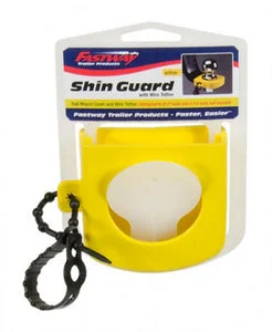 HTCH SHIN GARD-YLW WIRE TETHER