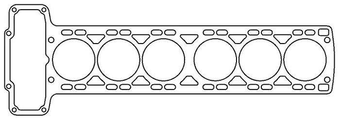 Jaguar 3.4L XK6 .040in MLS Cylinder Head Gasket, 85mm Bore