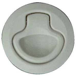 LATCH FLUSH NON-LOCKING WHITE