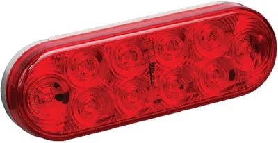 LED 6″OVALTAIL LT GROMMET MNT