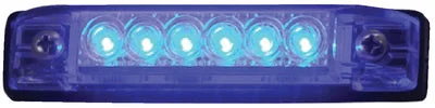 LED SLIMLINE STRIP 4 IN BLUE