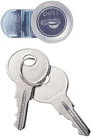 LOCK AND REPLACEMENT KEYS