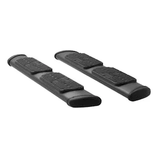 LUVERNE 277078-401232 Regal 7 Black Stainless 78″ Oval Side Steps, Select Dodge, Ram 1500 Quad Cab