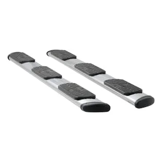 LUVERNE 477125-401338 Regal 7 Polished Stainless 125″ Oval W2W Steps, Select Ram 3500