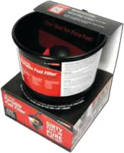MED NON-CONDUCTIVE FUEL FILTER